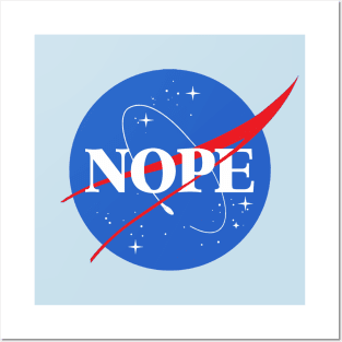 space inspired nope. Posters and Art